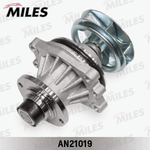 Насос водяной BMW E36/E46/E34/E39/E38/E60/E65/E83 2.0-3.0 R6 24V 89 (DOLZ B214)  AN21019 MILES