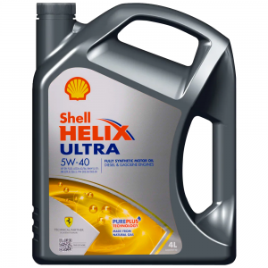 Масло моторное SHELL HELIX ULTRA 5W40 A3/B4/SN+ синт.4л 550073588 SHELL