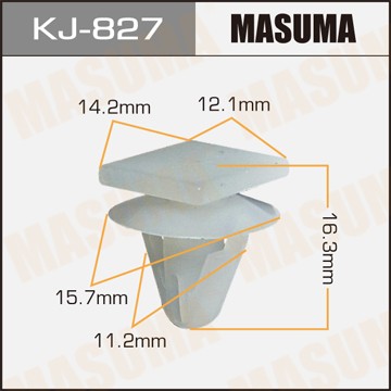 Пистон обивки универсальный MASUMA KJ827 MASUMA