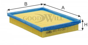Фильтр воздушный AG602 AG 602 GOODWILL