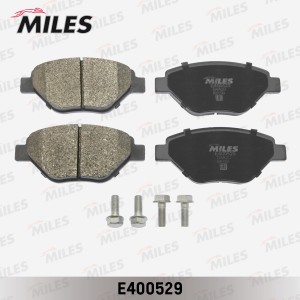 Колодки тормозные передние (Смесь Low-Metallic) RENAULT MEGANE II 03 (TRW GDB157 E400529 MILES
