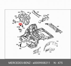 ВИНТ A 000 990 82 11 MERCEDES BENZ