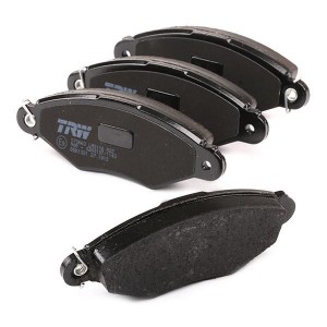 Колодки тормозные NISSAN Kubistar (03-) RENAULT Kangoo (97-) передние (4шт.) TRW GDB1321 TRW