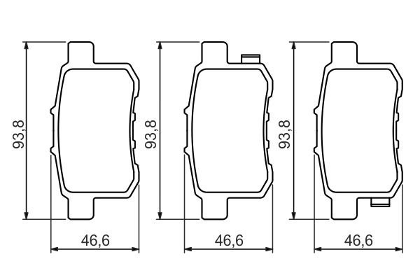 ACCORD VIII (2008-2013) 0 986 494 338 BOSCH