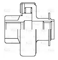 Привод стартера (бендикс) для а/м Nissan Almera N16 (00-)/Primera P12 (02-) 1.5i VCS 1414 START VOLT
