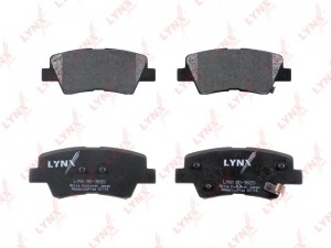 Колодки тормозные дисковые задние BD-3620 LYNXAUTO