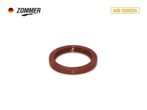 Сальник коленвала дв. 406, 405, 409 передний (красный) 55*70*8 Z4061005034 ZOMMER