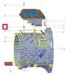 Штифт SHACMAN SHAANXI OE Q5210824 SHACMAN SHAANXI