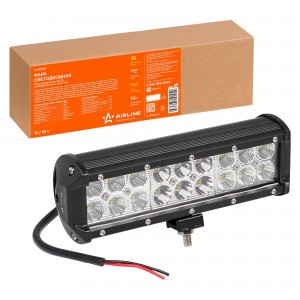 Фара светодиодная "AIRLINE" 235х78х65 мм 54W 12/24V (18 LED, комбинированный све ALED049 AIRLINE