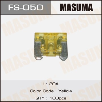 предохранитель LOW PROFILE! mini 15A, 1 шт.\ FS-050 MASUMA
