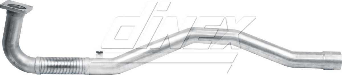 Труба глушителя Iveco Tector 29174 DINEX