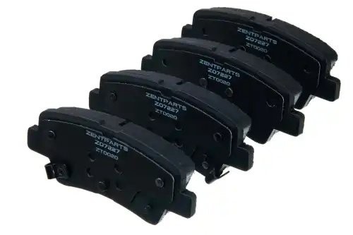 Колодки дисковые задние Hyundai Elantra/Solaris/Accent, Kia Soul all 09 Z07227 ZENTPARTS