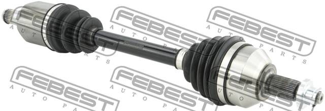 Привод в сборе левый SKODA RAPID 2314-PVLH 2314PVLH FEBEST