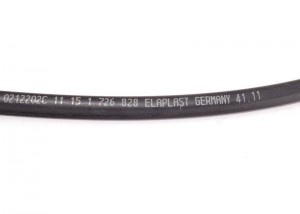 Патрубок BMW 3 (E36),5 (E34) системы вентиляции картера OE 11 15 1 726 828 BMW