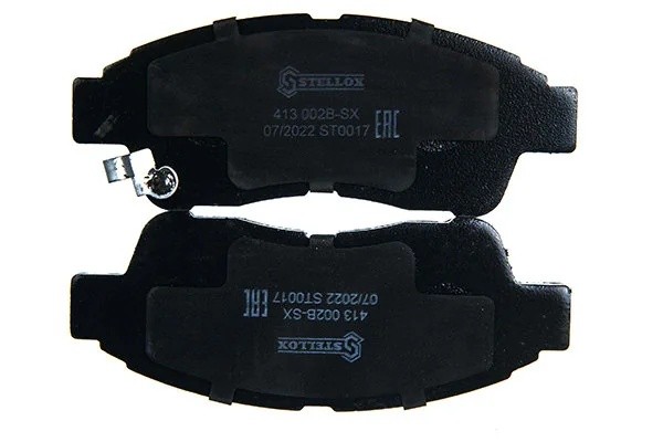 колодки дисков.пер.с антискр.пласт.!\Toyota CarinaE 93-97/Camry 2.2 92-96/Coroll 1602 000B-SX STELLOX