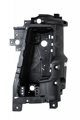 кронштейн фары! левой кузовной черный пластик\ Volvo M3141241 MARSHALL
