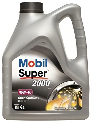 Масло моторное MOBIL SUPER 2000 X1 10W40 п/синт.4л 150548 MOBIL