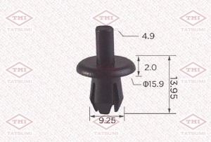 КРЕПЛЕНИЕ ЛОКЕРА OPEL MERCEDES BENZ TJB1332 TATSUMI