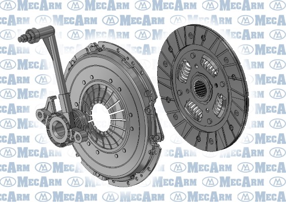 к-кт сцепления!\ Ford Fiesta/Fusion 1.2-1.4 04> MK10005 MECARM