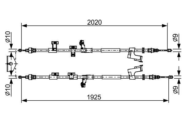 FORD KUGA (2012>) 1987482709 BOSCH