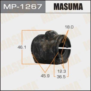 втулка стабилизатора переднего! d18\ Ford Fiesta/Fusion 01>, Mazda 2 03> MP-1267 MASUMA