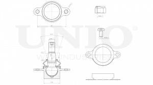 Опора шаровая передняя нижняя SSP-20098 UNIO