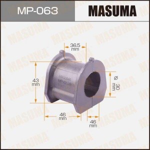 втулка стабилизатора переднего центральная!\ Mitsubishi Pajero V6 3.5 92> MP-063 MASUMA