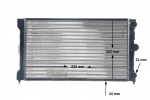 Радиатор CR 1532 000S MAHLE KNECHT