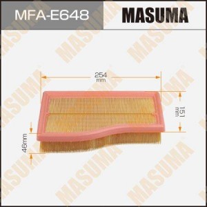 фильтр воздушный!\ MB A-class (W177) A 160 18- MFA-E648 MASUMA