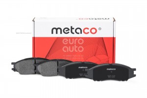 Колодки тормозные передние к-кт 3000029 METACO