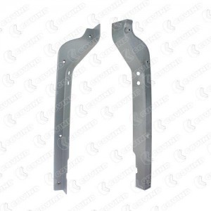 часть бампера! переднего левый угол серый (крышка амортизатора) \MAN TGS TGS97 COVIND