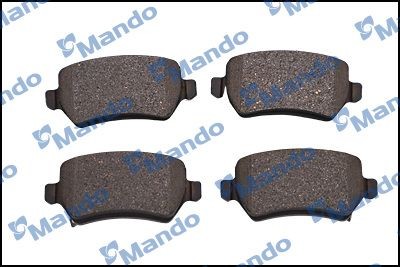 Колодки тормозные задние (без датчика + болты) (OPEL ASTRA G, H) (TRW GDB1515) M MPK41 MANDO
