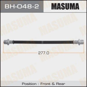 шланг тормозной перед.!\ Toyota Previa 2.4 90-00 BH-048-2 MASUMA