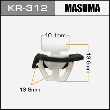 Пистон обивки универсальный MASUMA KR312 MASUMA
