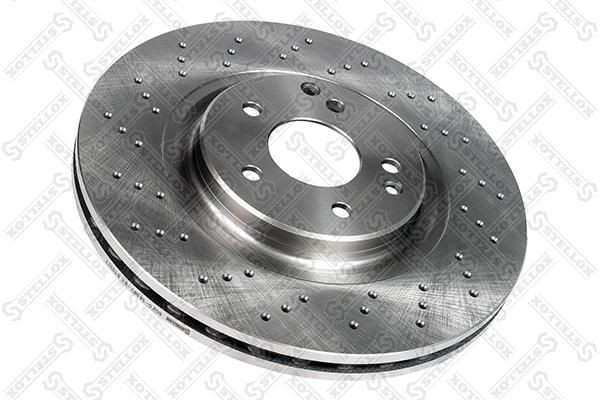диск тормозной передний!\ MB W203/C209 1.8/2.0-2.3/2.7CDi 00> 6020-1499V-SX STELLOX