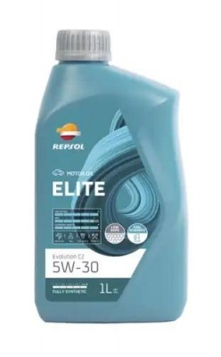 REPSOL ELITE EVOLUTION 5W30 (1L) масло моторное синт.!\ ACEA C2, PSA B71 2290 60146R REPSOL