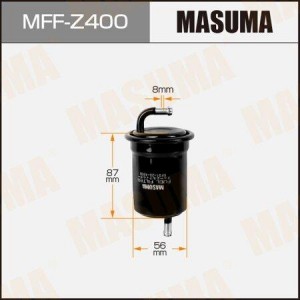 фильтр топливный!\ Mazda 626/Xedos 6 1.6/1.8/2.5 & 16V/24V 91> MFF-Z400 MASUMA