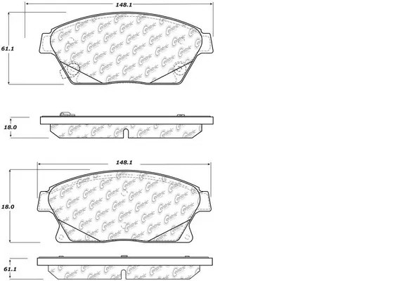 Колодки тормозные передние (CHEVROLET AVEO (T300), CRUZE (J300)) BP34391 BP34391 SB NAGAMOCHI