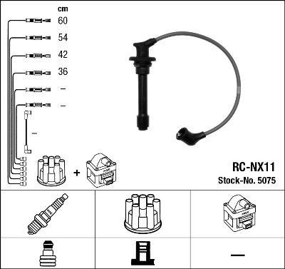 Провода высоковольтные RCNX11 5075 NGK