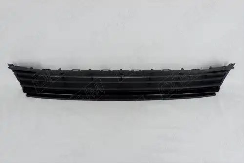 Решетка в бампер нижняя Volkswagen Polo sedan 5 2015-2020, под черную накладку OEM3678 OEMPARTS