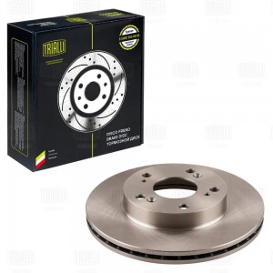 Диск торм. Honda Civic VII (01-) перед. d=262 (DF 230107)  2шт DF 230107 TRIALLI