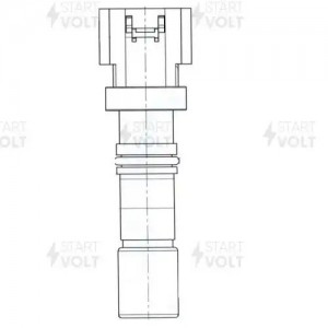 Датчик коленвала для а/м Toyota Corolla (06-) 1.6i/RAV4 (12-) 2.0i (VS-CS 1902) VSCS1902 START VOLT