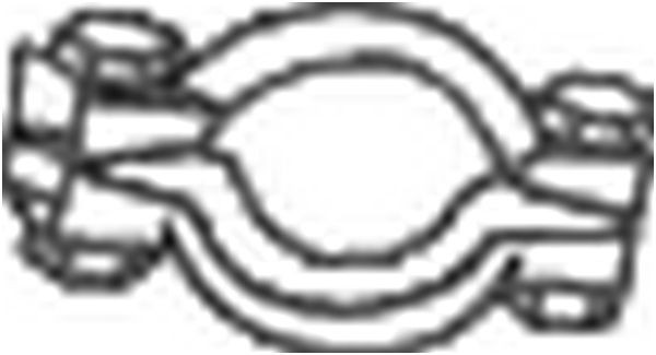 Хомут глушителя FORD Focus (05-08) BOSAL 254-951 BOSAL