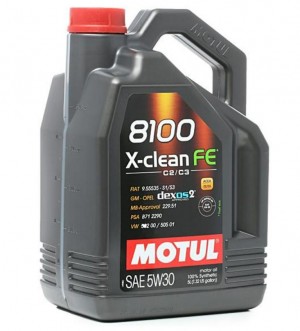 Масло моторное MOTUL 8100 X-CLEAN EFE 5W30 синт.5л 109471 MOTUL