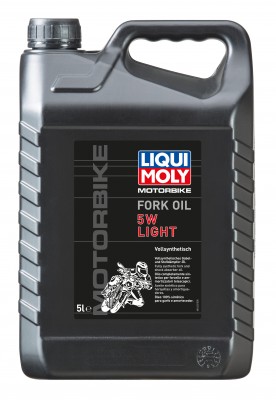 1623 LiquiMoly Синт. масло д/вилок и амортиз. Motorbike Fork Oil Light 5W (5л) 1623 LIQUI MOLY