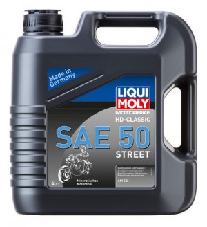 1230 LiquiMoly Мин. мот.масло д/4-т.мотоц. Motorbike HD-Classic Street 50 SG (4л 1230 LIQUI MOLY