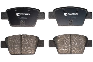 Тормозные колодки задние, Low Metallic C12CR0182 C12CR0182 CWORKS