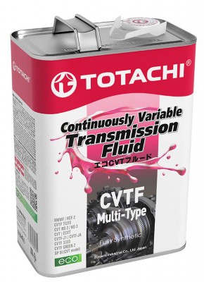 Масло трансмиссионное TOTACHI ATF CVT MULTI-TYPE 4л (4562374691261) 20504 20504 TOTACHI