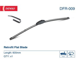 Щетка стеклоочистителя 600мм бескаркасная DENSO DFR009 DENSO