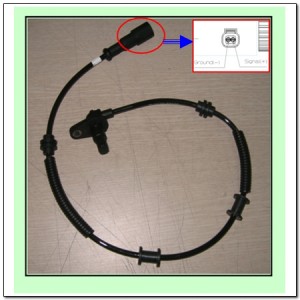 датчик ABS! передний\ SsangYong Kyron D20/D27/E23 08> 4892009100 SSANG YONG